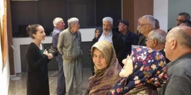 Hanefi Yeter Resim Ve Heykel Sergisine Yoğun İlgi