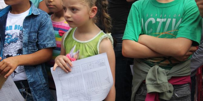 Başkent’te 812 Suriyeli Çocuk Karne Sevinci Yaşadı