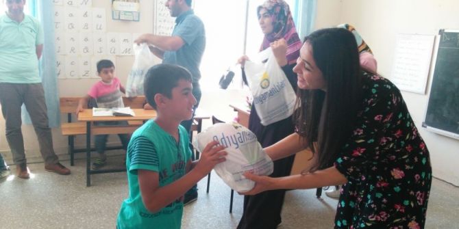 İstanbul’dan Kahta’daki Köy Okullarına Yardım