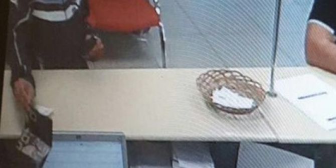 Bağcılar’daki Silahlı Banka Soygunu Kamerada