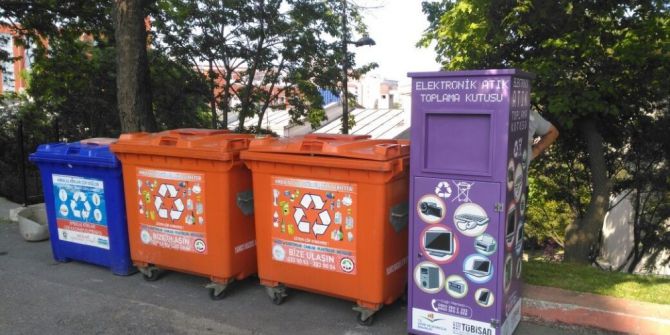 Beü’den Atık Elektronik Eşya Konteynırı