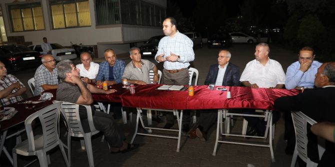 Başkan Çiftçi Esnaf Temsilcileriyle Sahurda Buluştu