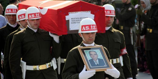 Kore Gazisi Son Yolculuğuna Uğurlandı