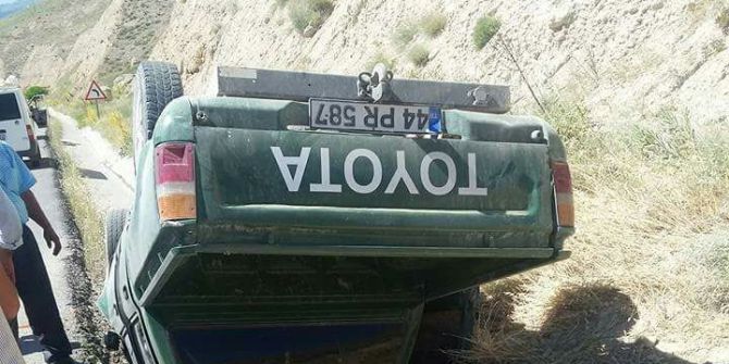 Takla Atan Pikabın Sürücüsü Yaralandı