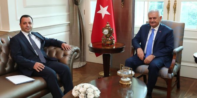 Başbakan Yıldırım, Mit Müsteşarı Fidan’ı Kabul Etti