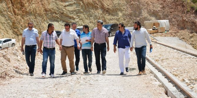 Coşkun, Adrasan Barajı Ve Sulaması İnşaatlarını İnceledi