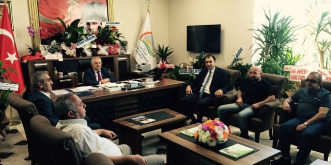 Başkan Berge’den Müdür Görentaş’a Ziyaret