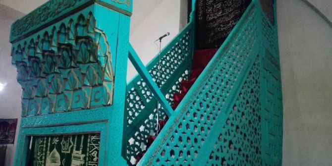 709 Yıllık Ahşap Minber Görenleri Şaşırtıyor