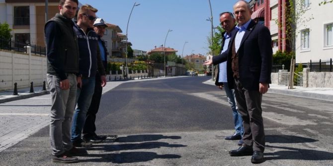 Büyükçekmece’ye Avrupa Standartlarında Yollar Yapılıyor