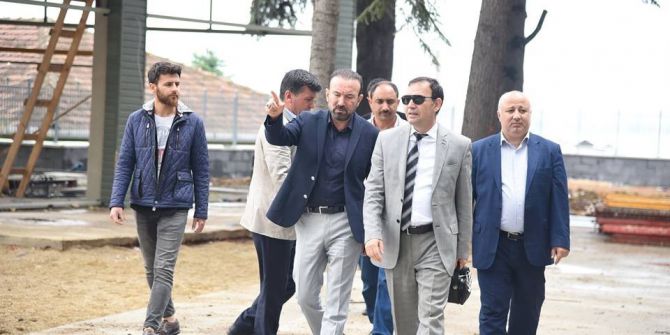 Başkan Doğan Kültür Tepesi 2. Etap’taki Çalışmaları İnceledi