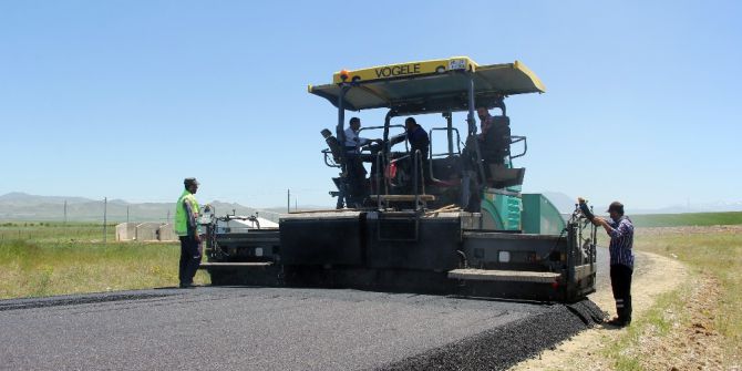 Van’da Sıcak Asfalt Çalışması