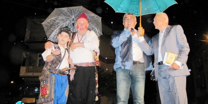 Hisarcık Belediyesinin Ramazan Programına Yağmur Sürprizi