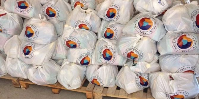Tobb Ve Sungurlu Ticaret Borsası’ndan Gıda Yardımı