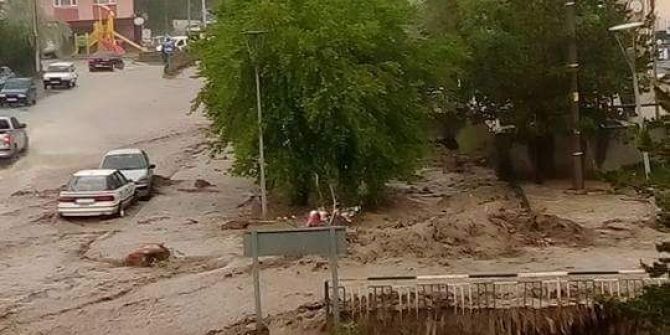 Bolu’de Şiddetli Yağış