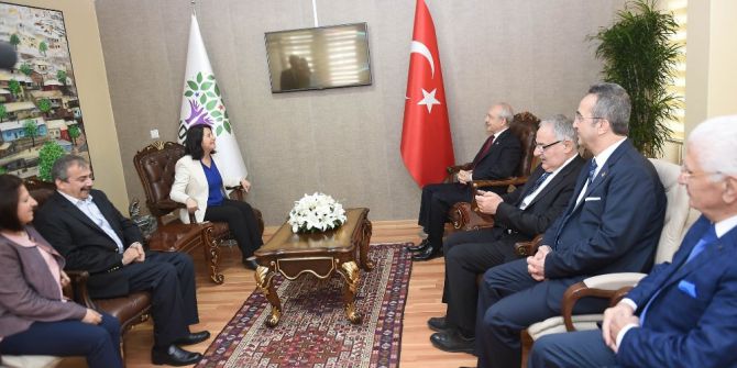 Kılıçdaroğlu Hdp’yi Ziyaret Etti