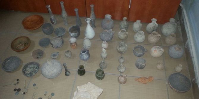 Aslanapa’da Tarihi Eser Operasyonu