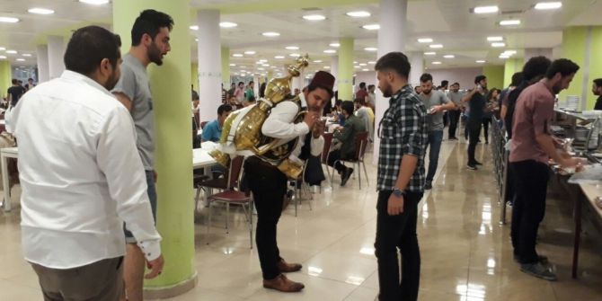 Kbü Öğrencilerine Ramazan Şerbeti İkramı