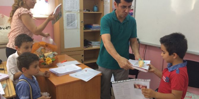 Dondurma Hediyeli Karne Dağıtım Töreni