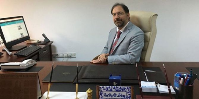 Prof. Dr. Ali Erbaş Yalova Üniversitesi Rektörü Oldu