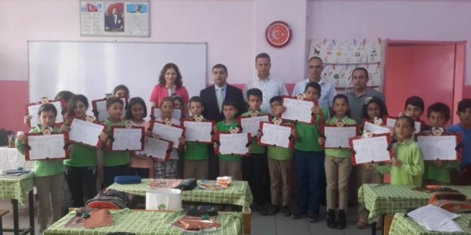 Ergene’de İlçesinde Karne Sevinci