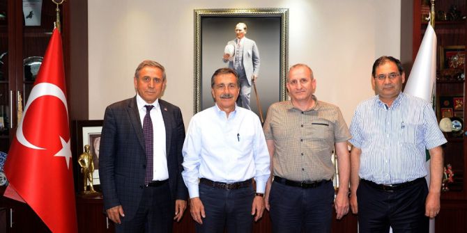 Chp Pm Üyesi Kaya’dan Başkan Ataç’a Ziyaret
