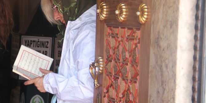 Öğrenciler Lys Öncesi Hacı Bayram’da Dua Etti