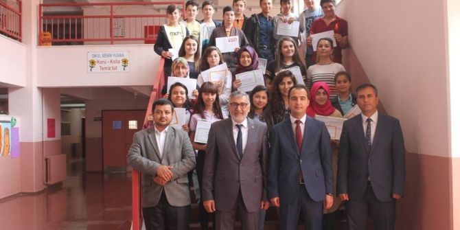 İnönü’de Karne Sevinci