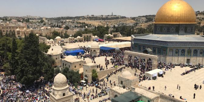 Mescidi Aksa’da Cuma Coşkusu