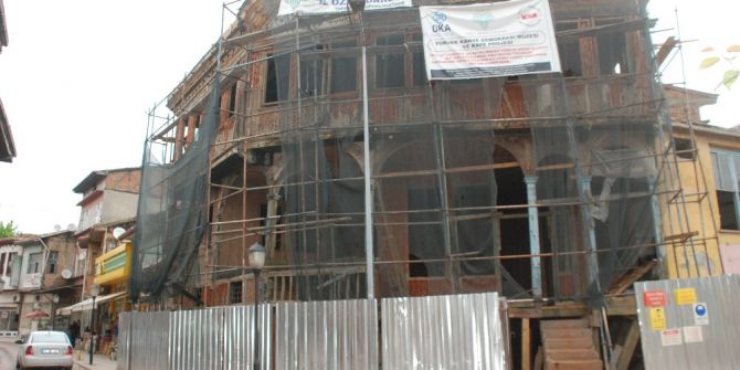 112 Yıllık Tarihi Kahvede Restorasyon