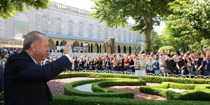 Cumhurbaşkanı Erdoğan, Cuma Namazını Sultanahmet Camii’nde Kıldı