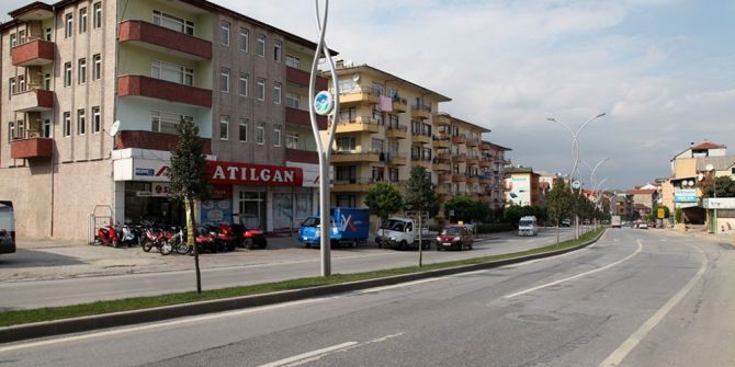 Orhangazi Caddesi Asfaltlanıyor