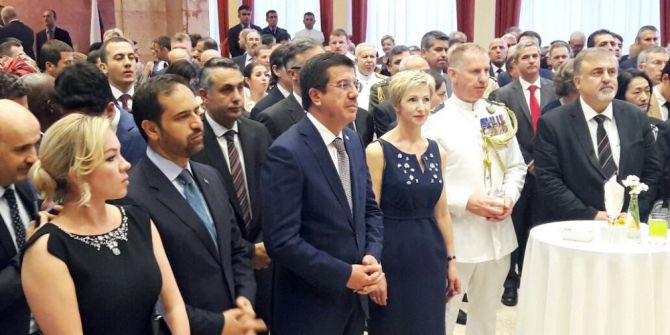 Bakan Zeybekci, Rus Milli Günü Resepsiyonu’na Katıldı