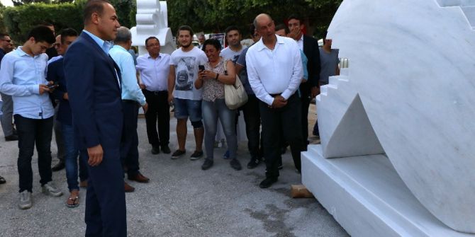 Heykeltıraşlar 15 Temmuz Şehitleri Anısına Mermerleri Yonttu