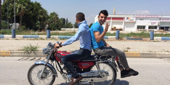 Nasrettin Hocaya Özenen Adanalı Genç Motosiklete Ters Bindi