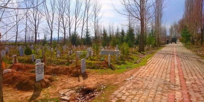 Aslanapa İlçe Mezarlığında Temizlik Ve Yol Onarım Çalışmaları