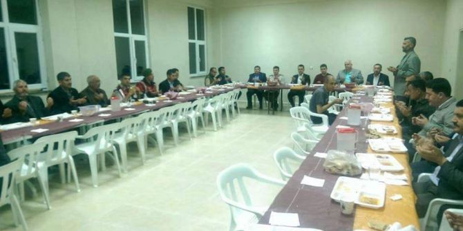 Altıntaş Potokolü Köylülerle İftarda Buluştu