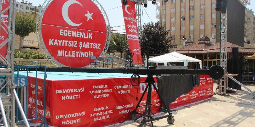 Diyarbakır’da Miting Hazırlığı