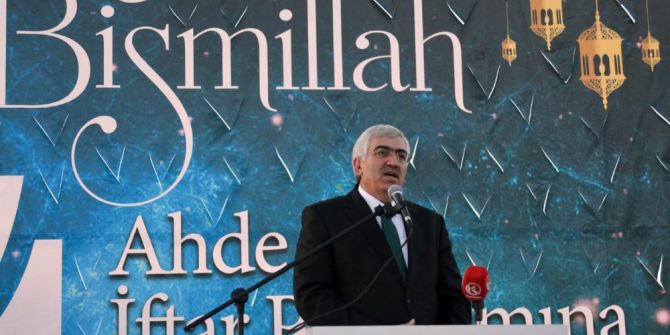 Ak Parti İl Başkanlığından 4. Ahde Vefa İftar Programı