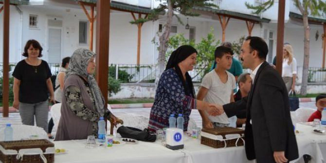 Kaymakam Taşdan, Şehit Yakınları Ve Gazilerle İftarda Buluştu