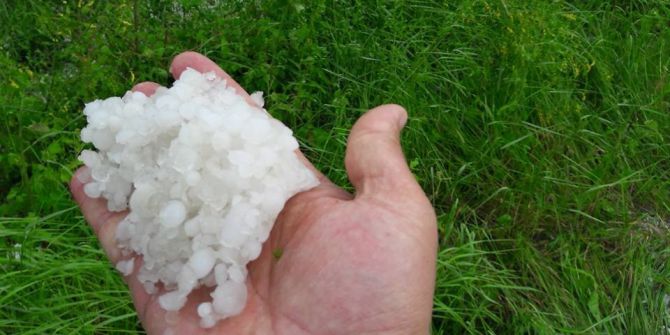 Tokat’ta Dolu Zarar Tespit Çalışması Başlatıldı