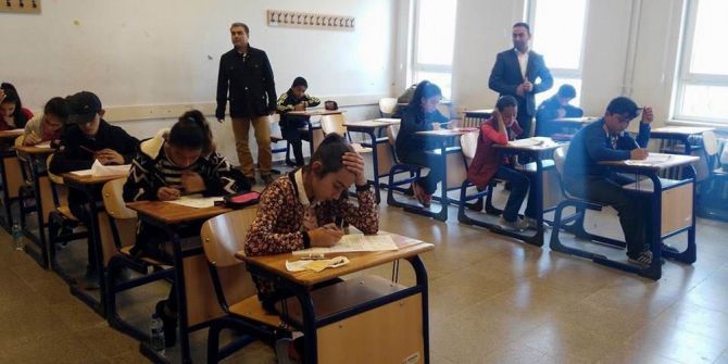 Kangal’da 500 Öğrenci Bursluluk Sınavına Girdi