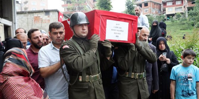 Şehit Uzman Çavuş Soner Fazlıoğlu Son Yolculuğuna Uğurlandı