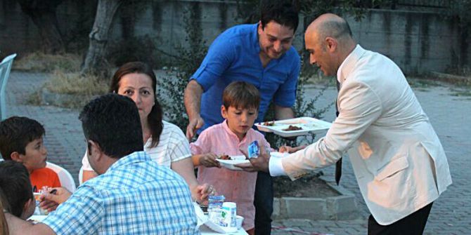 Edremit Devlet Hastanesi’nde İlk İftar