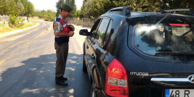 Datça Jandarması Denetimlerine Aralıksız Devam Ediyor