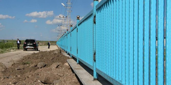 Başkan Altun, Yapımı Devam Yürüyüş Yolu’nda İncelemelerde Bulundu