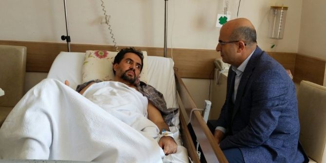 Vali Demirtaş’tan Saldırıya Uğrayan Müdür Yardımcısına Ziyaret