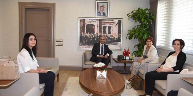 Ab Bakanlığı Heyeti’nden Vali Demirtaş’a Ziyaret