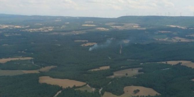 Çanakkale’de Orman Yangını