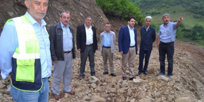 Çakır, Ereğli-devrek Yolunda Devam Eden Çalışmaları İnceledi