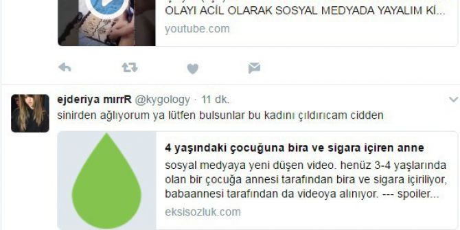 Çocuğuna Sigara Ve Bira İçiren Anneye Büyük Tepki Yağıyor